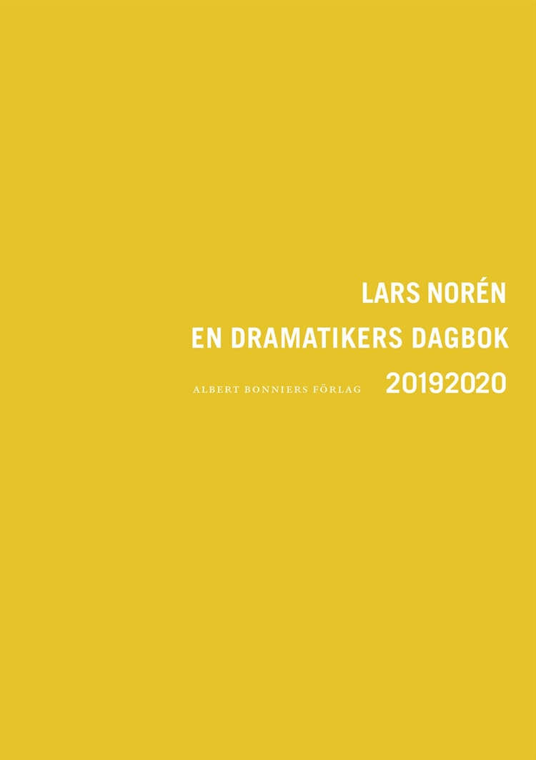 En dramatikers dagbok 20192020 - finns i Rutströms bokhandel