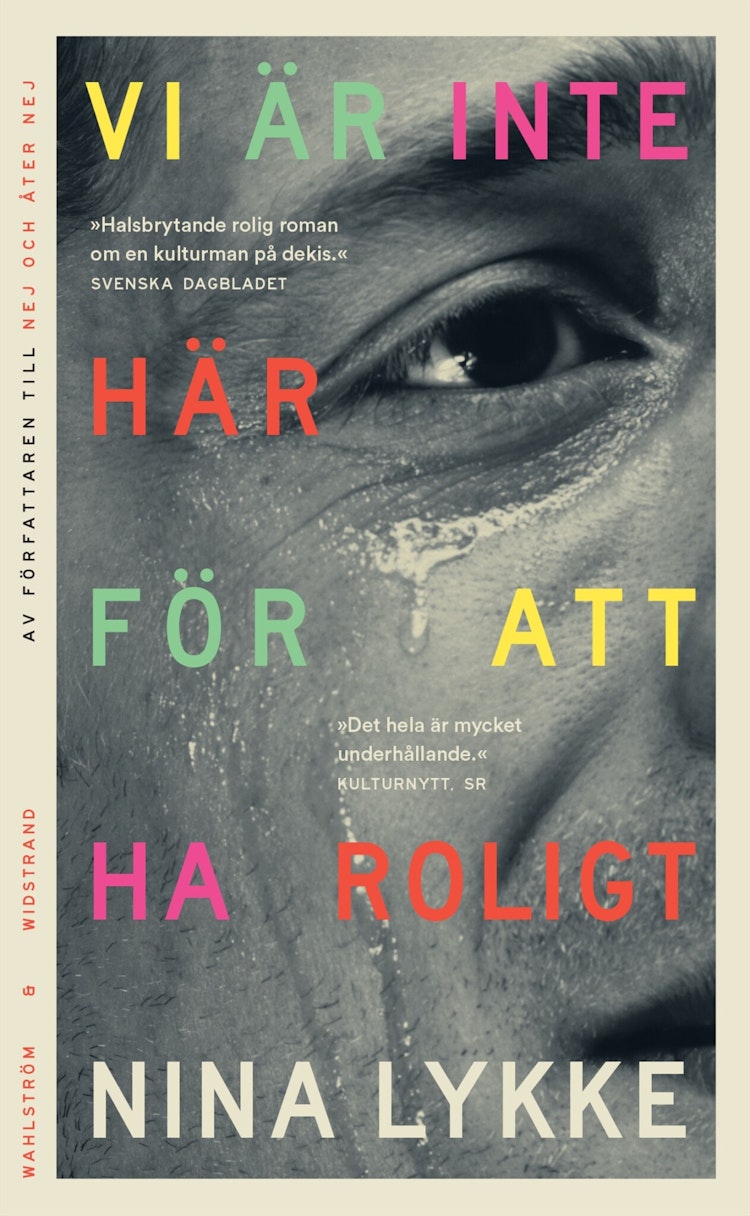 Vi är inte här för att ha roligt - finns i Rutströms bokhandel
