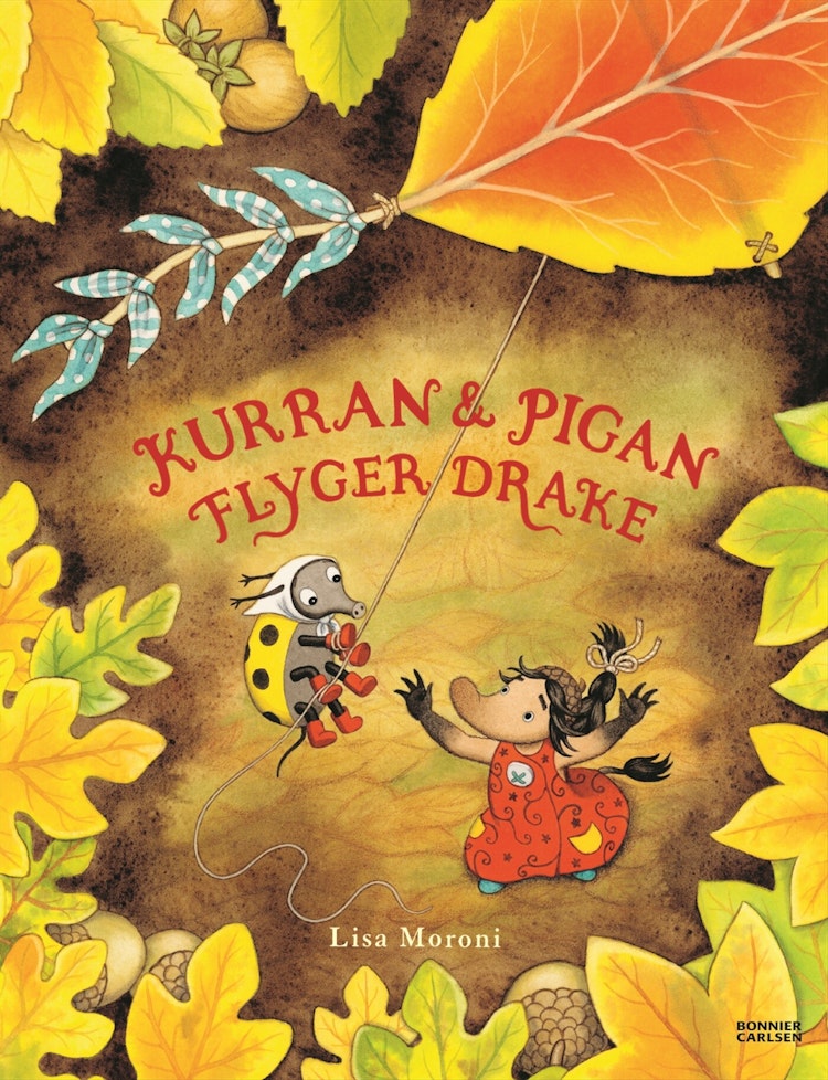 Kurran och Pigan flyger drake - finns i Rutströms bokhandel