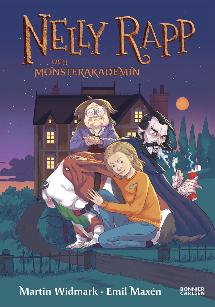 Nelly Rapp och Monsterakademin - finns i Rutströms bokhandel