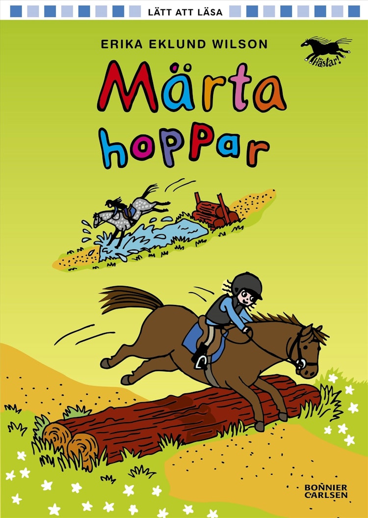 Märta hoppar - finns i Rutströms bokhandel