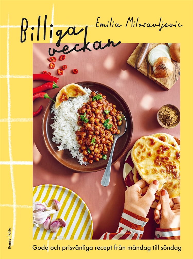 Billiga veckan - goda och prisvänliga recept från måndag till söndag - finns i Rutströms bokhandel