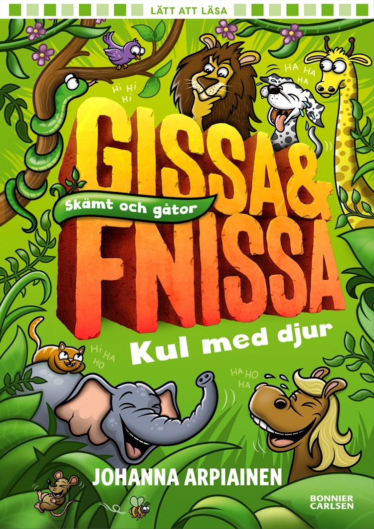 Gissa & fnissa. Kul med djur - finns i Rutströms bokhandel