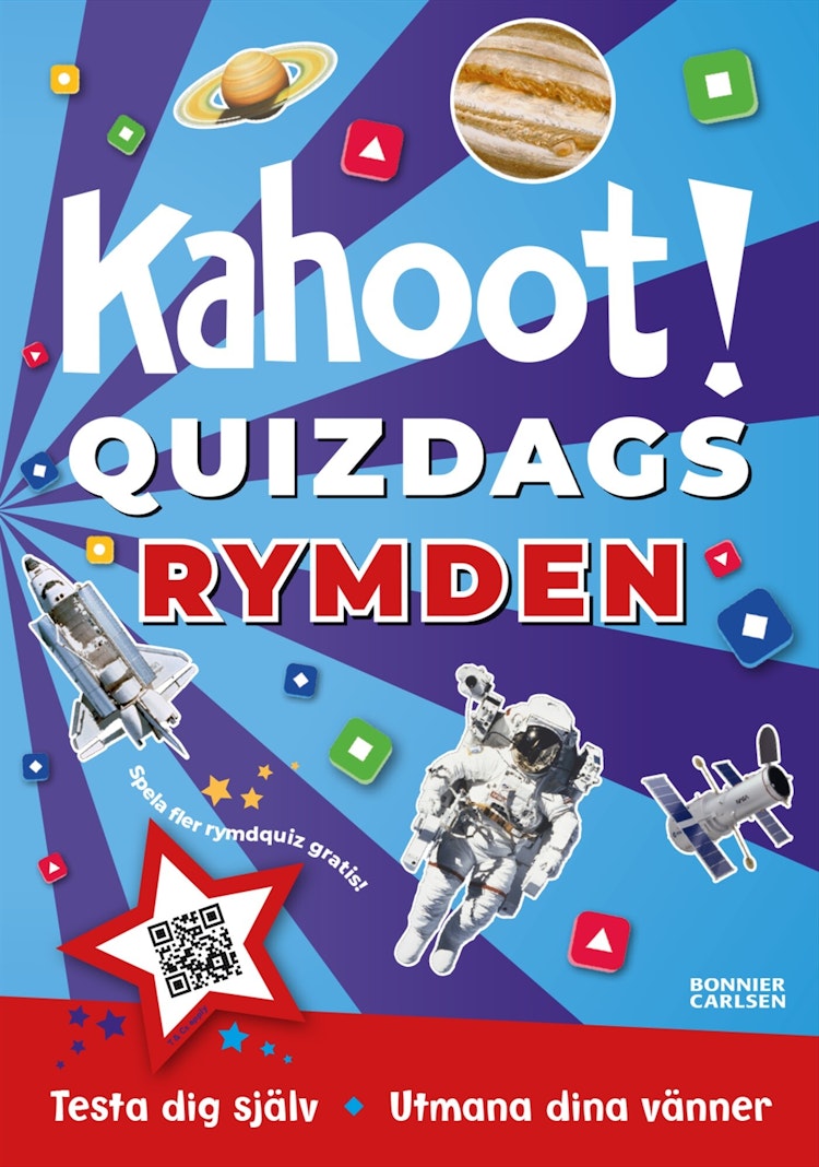 Kahoot! Quizdags: Rymden - finns i Rutströms bokhandel