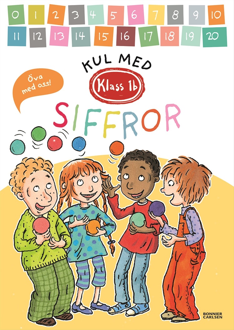 Klass 1b. Kul med siffror - finns i Rutströms bokhandel
