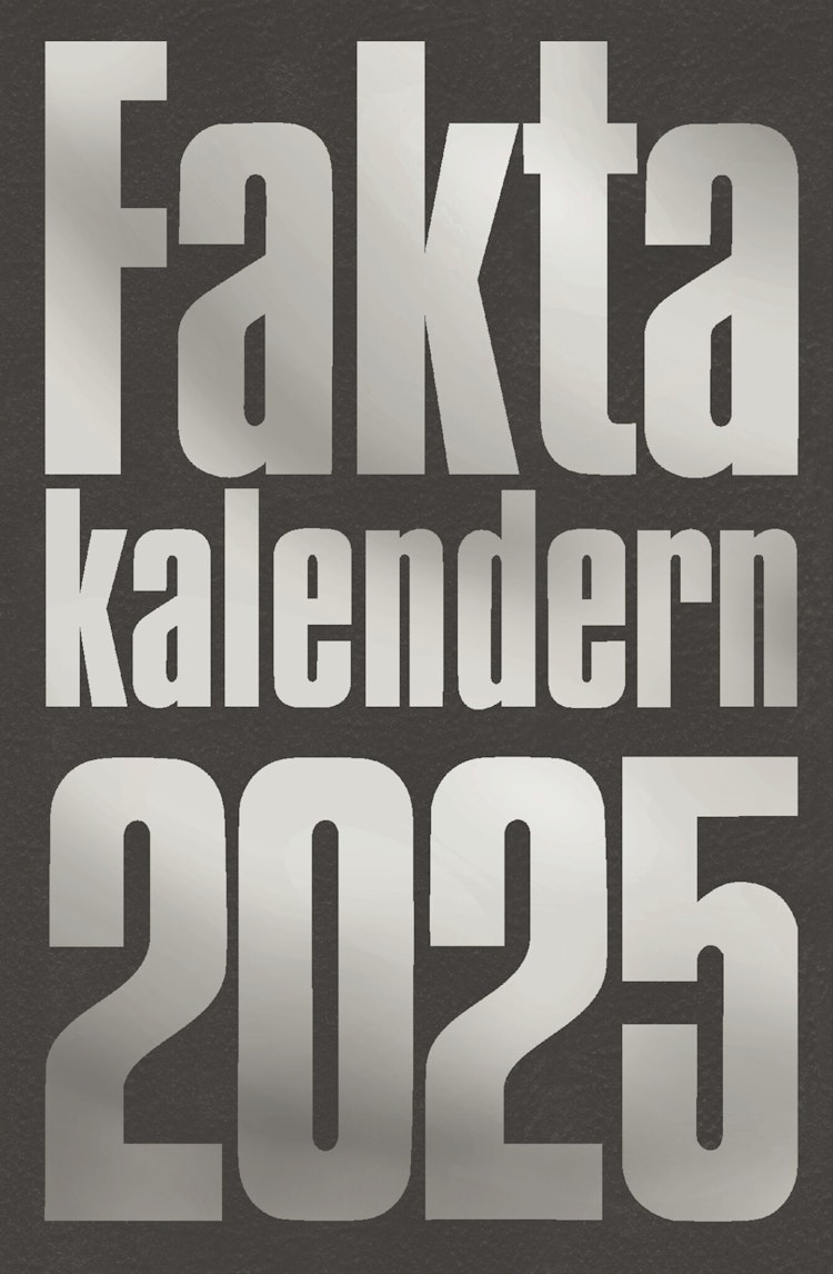 Faktakalendern 2025 - finns i Rutströms bokhandel