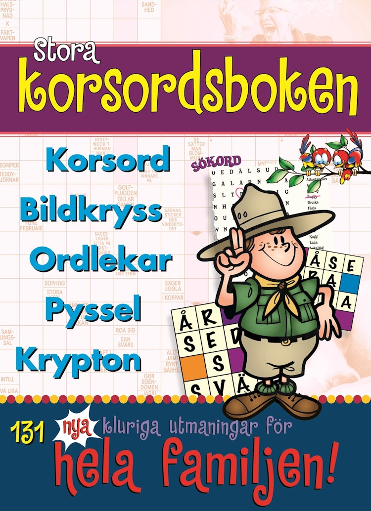 Stora korsordsboken 19 - finns i Rutströms bokhandel