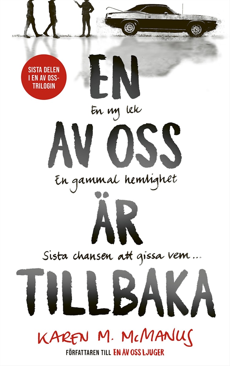 En av oss är tillbaka - finns i Rutströms bokhandel