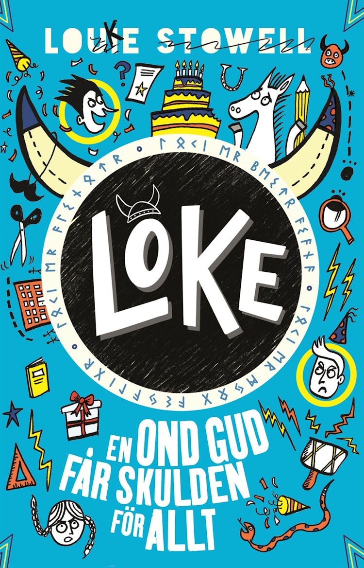 LOKE – en ond gud får skulden för allt - finns i Rutströms bokhandel