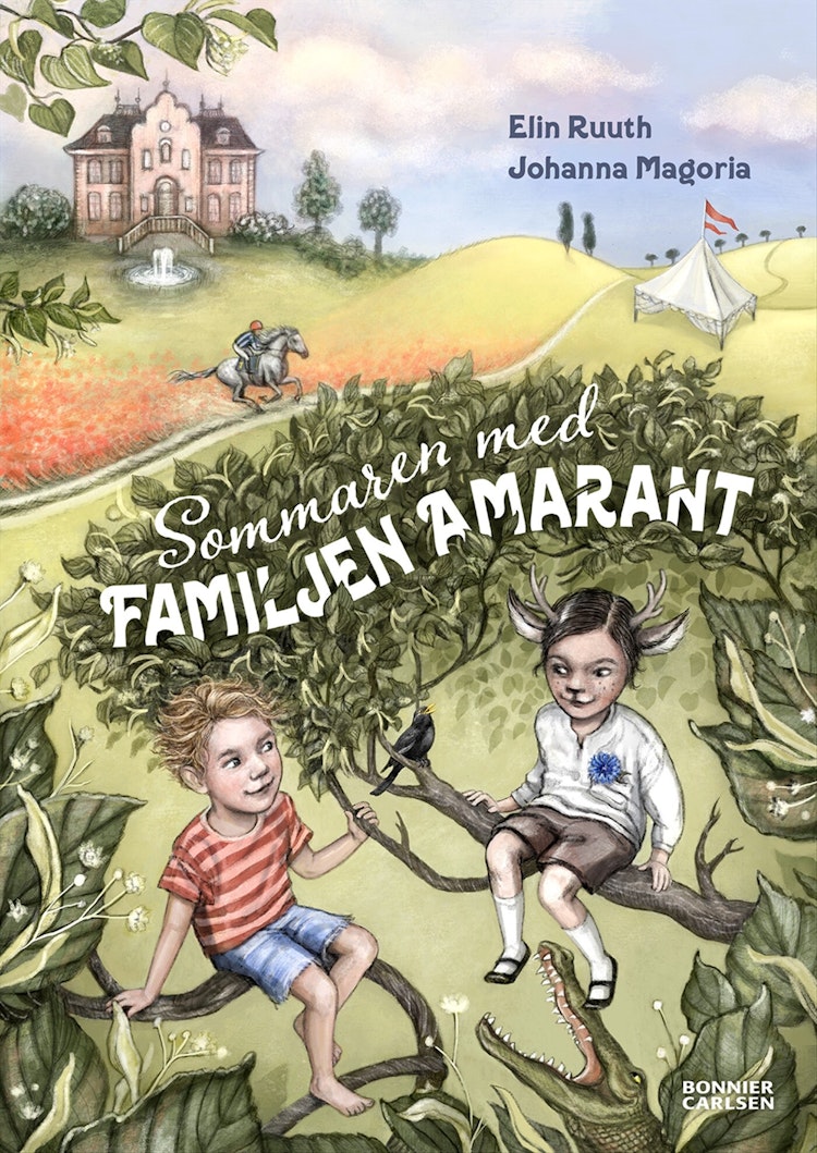 Sommaren med Familjen Amarant - finns i Rutströms bokhandel