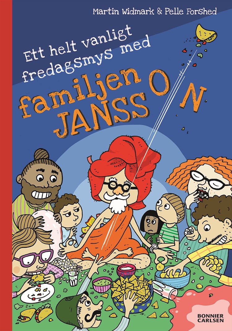 Ett helt vanligt fredagsmys med familjen Jansson - finns i Rutströms bokhandel