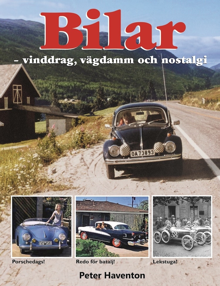 Bilar – vinddrag, vägdamm och nostalgi - finns i Rutströms bokhandel