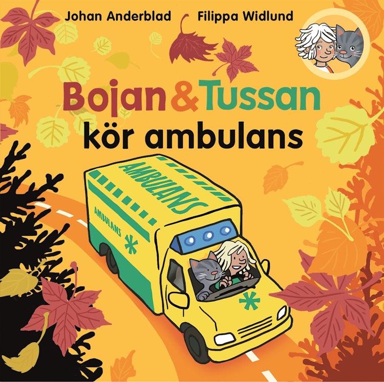 Bojan och Tussan kör ambulans - finns i Rutströms bokhandel