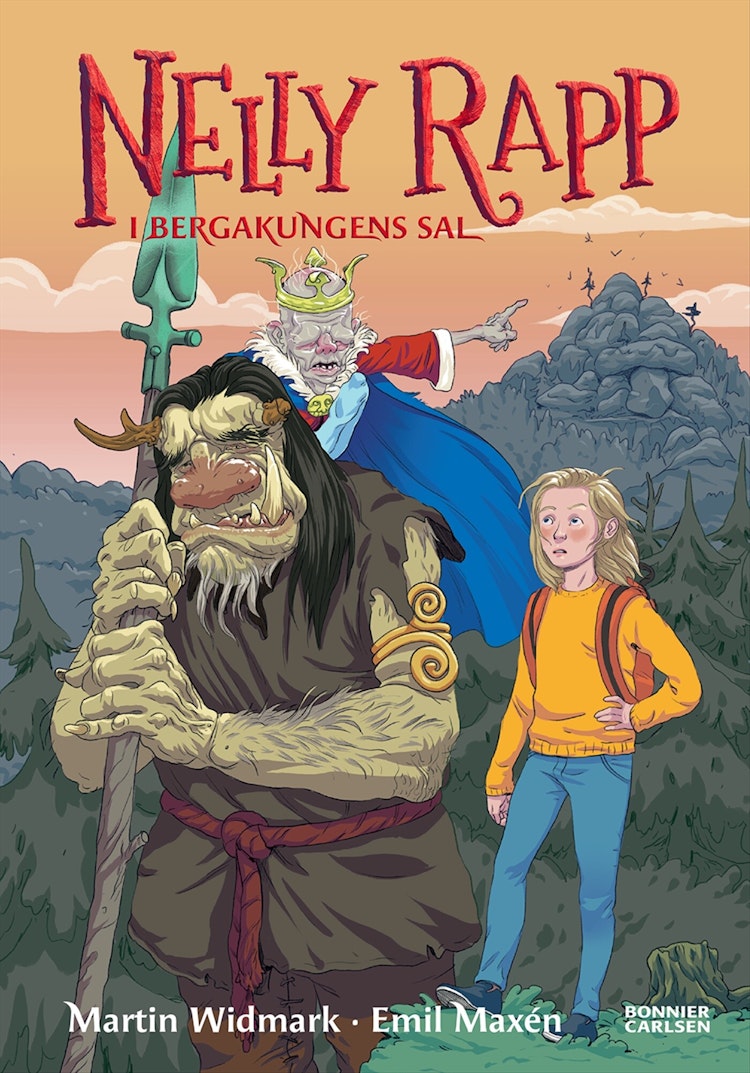 Nelly Rapp i Bergakungens sal - finns i Rutströms bokhandel