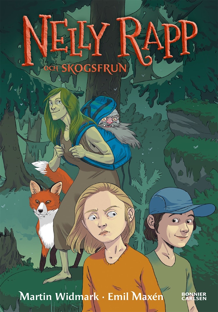 Nelly Rapp och Skogsfrun - finns i Rutströms bokhandel
