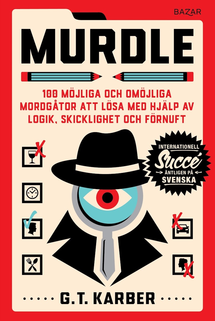 Murdle - finns i Rutströms bokhandel