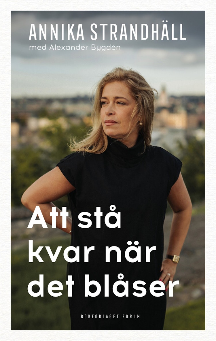 Att stå kvar när det blåser - finns i Rutströms bokhandel