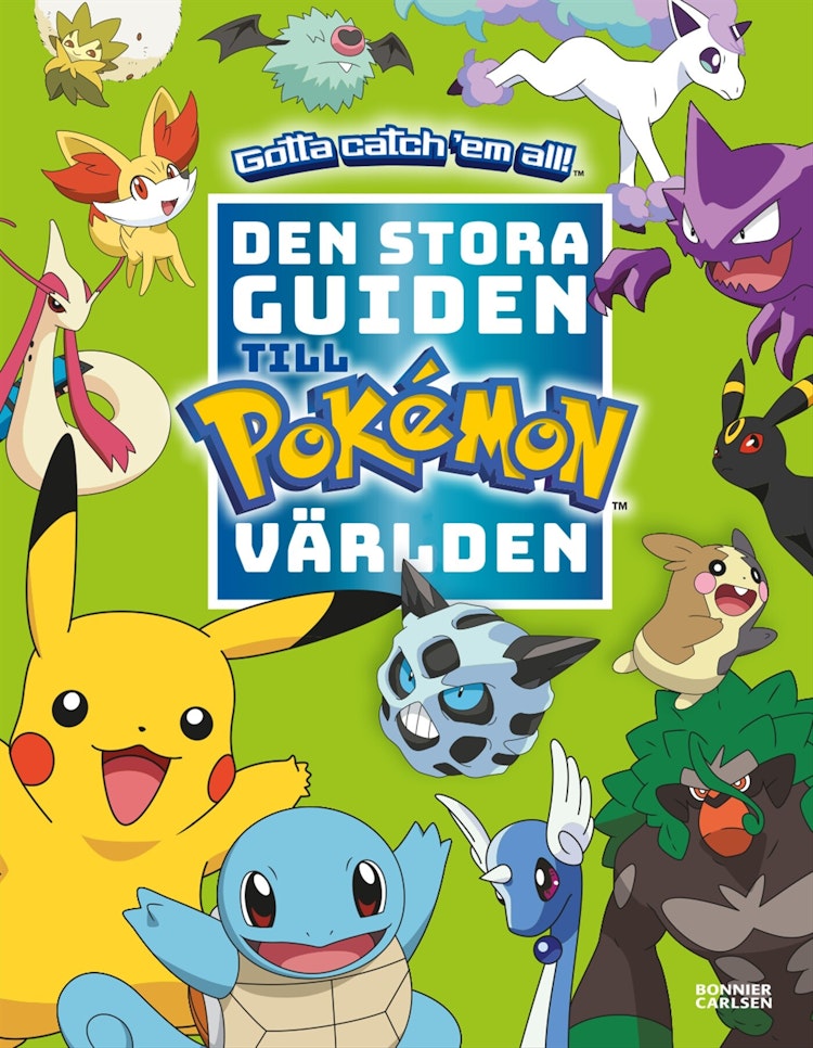 Pokémon. Den stora guiden till Pokémonvärlden - finns i Rutströms bokhandel