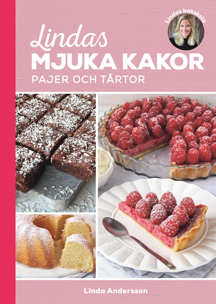 Lindas mjuka kakor, pajer och tårtor - finns i Rutströms bokhandel