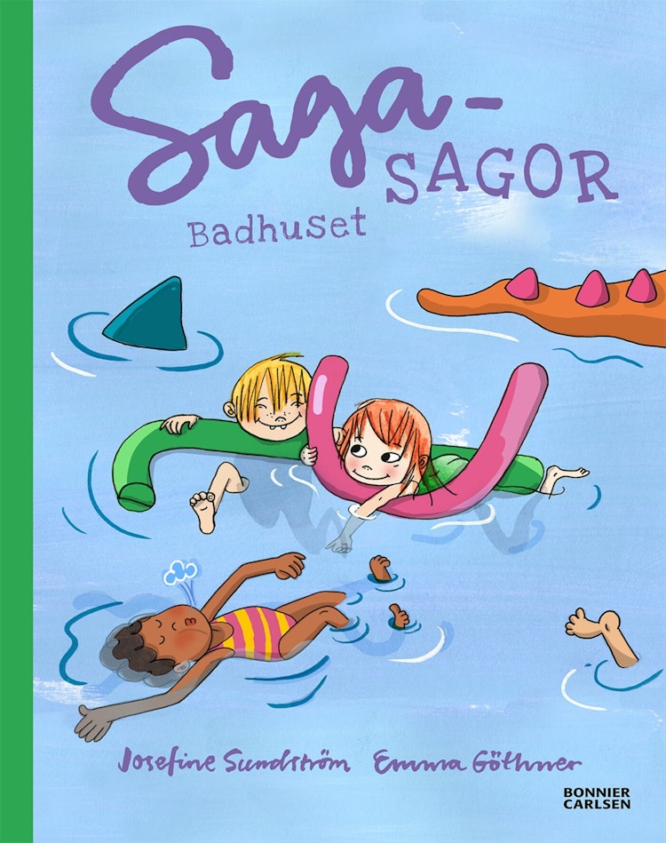 Sagasagor. Badhuset - finns i Rutströms bokhandel