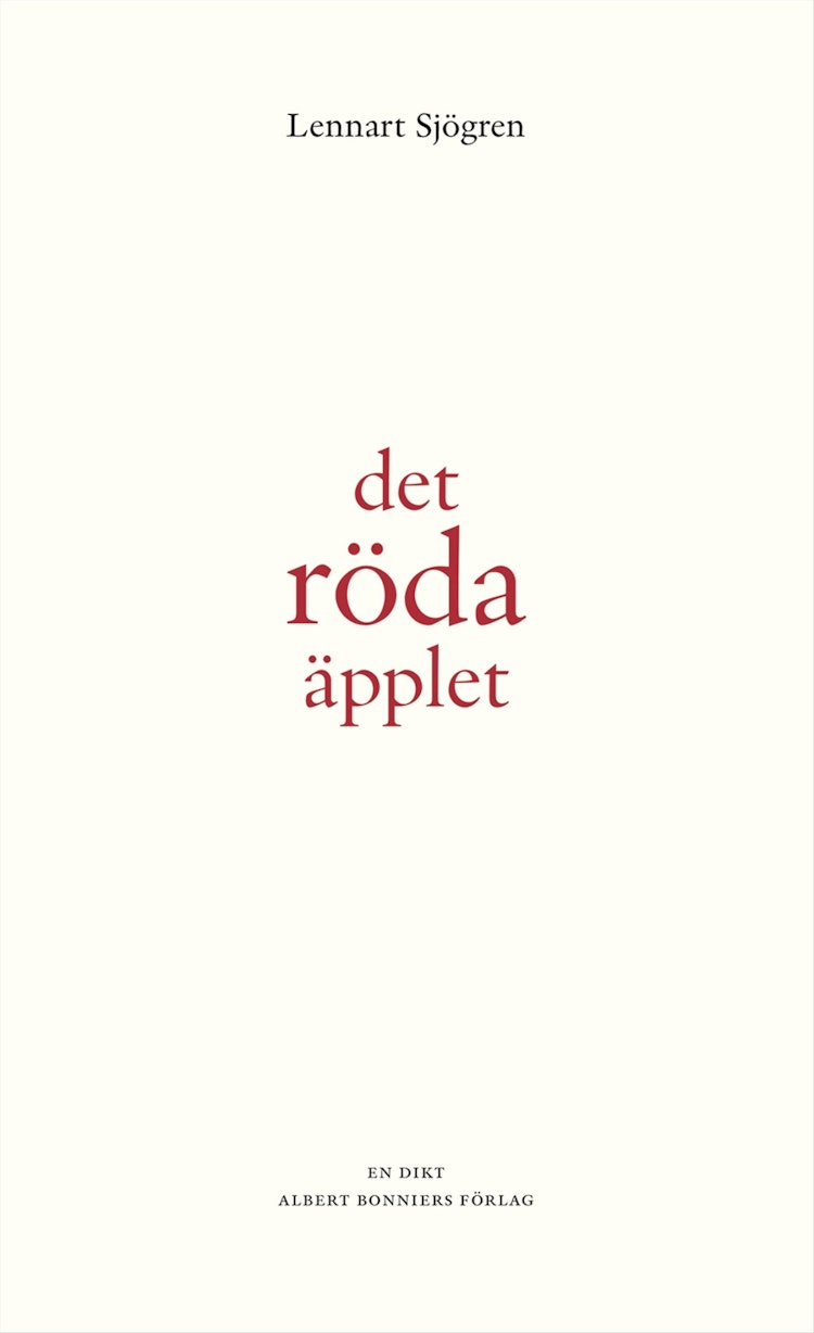 Det röda äpplet - finns i Rutströms bokhandel