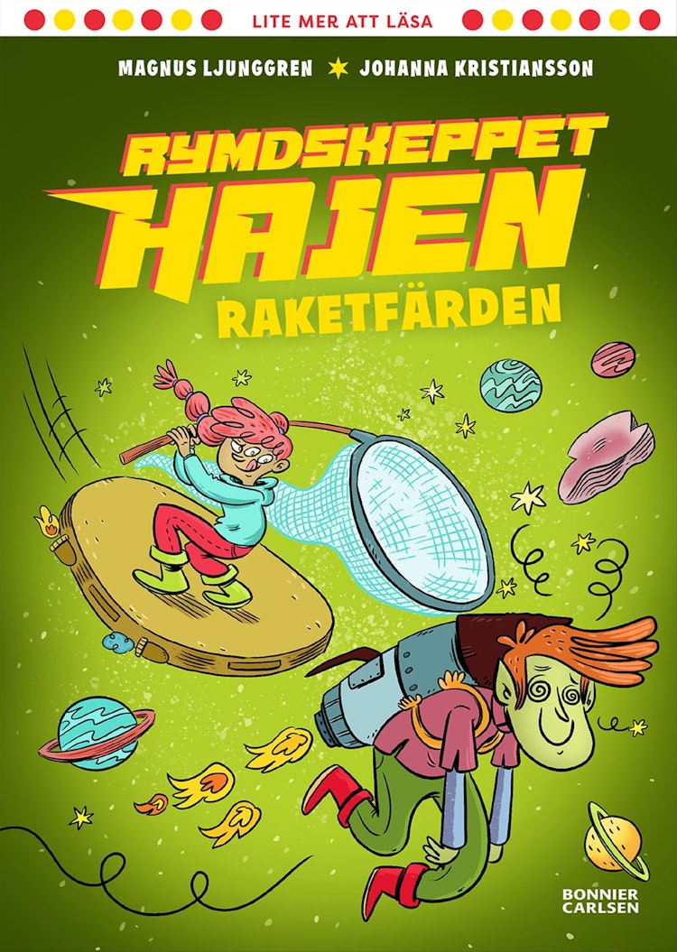 Rymdskeppet hajen. Raketfärden - finns i Rutströms bokhandel