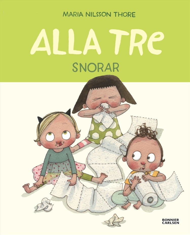 Alla tre snorar - finns i Rutströms bokhandel