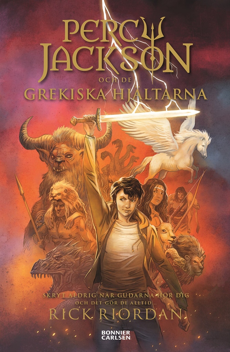 Percy Jackson och de grekiska hjältarna - finns i Rutströms bokhandel