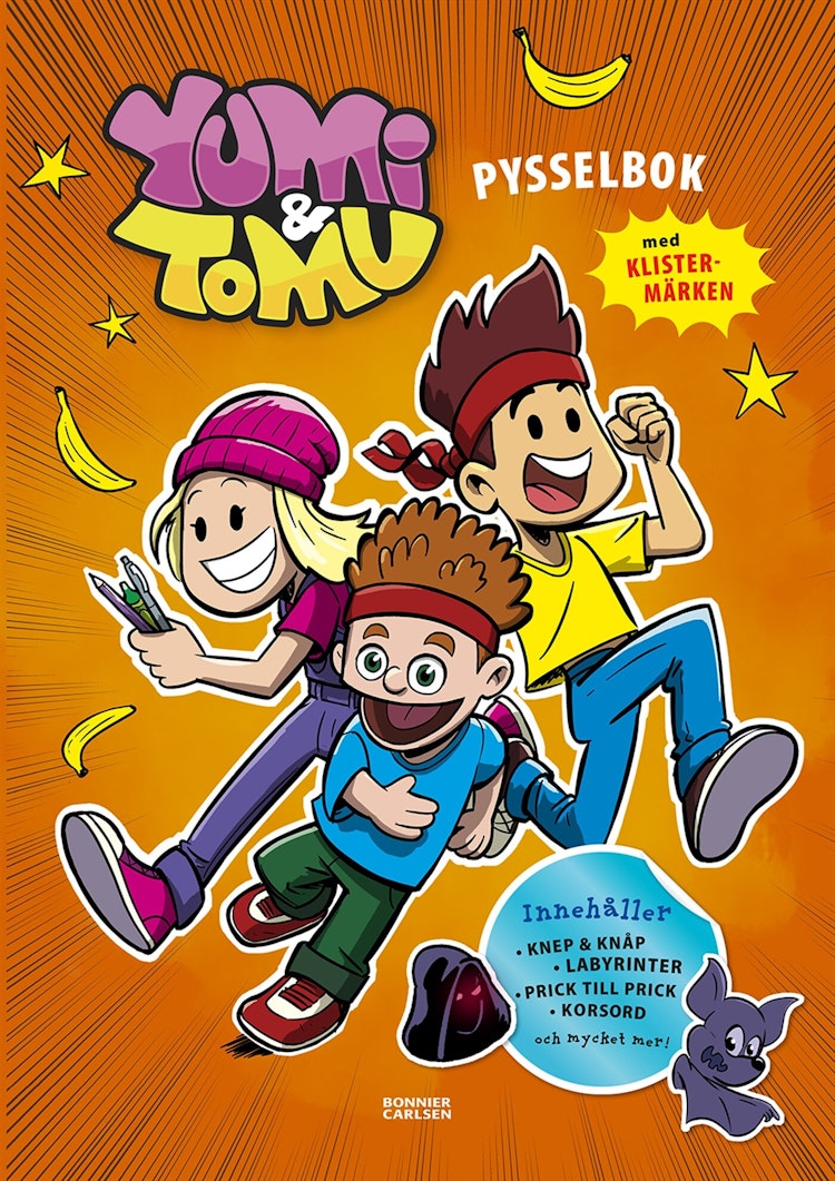 Yumi & Tomu. Pysselbok - finns i Rutströms bokhandel
