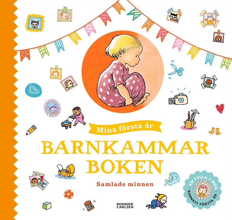 Barnkammarboken. Mina första år - finns i Rutströms bokhandel
