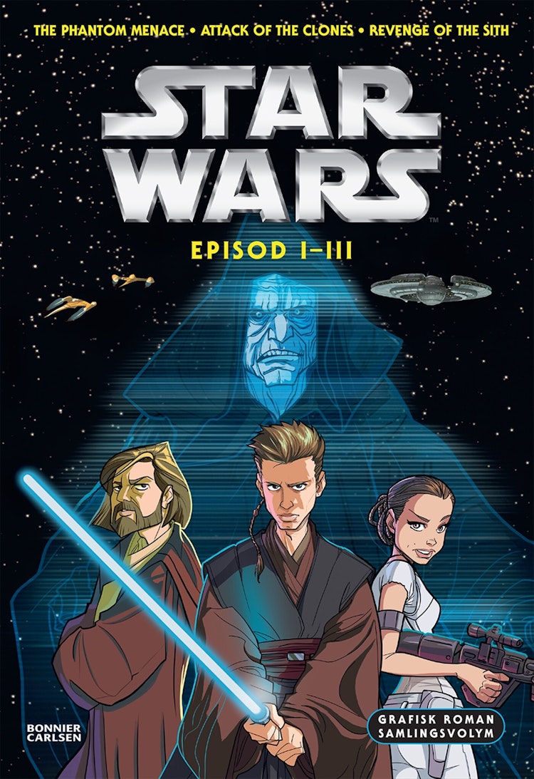 Star Wars. Episod I-III grafisk roman - finns i Rutströms bokhandel