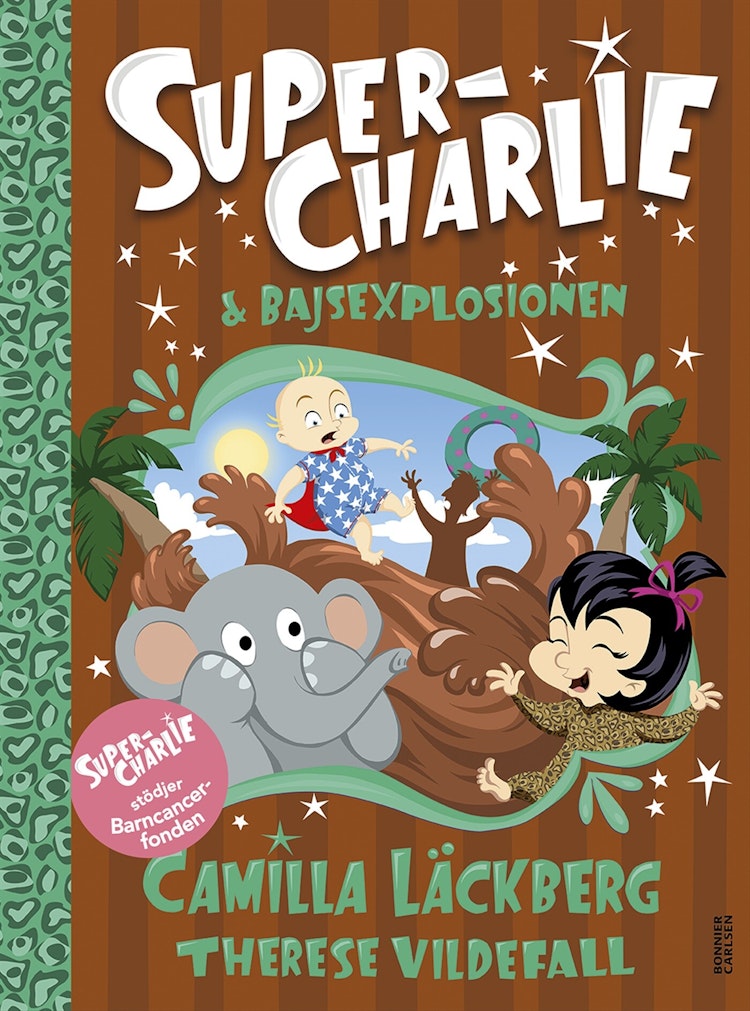 Super-Charlie och bajsexplosionen  - finns i Rutströms bokhandel