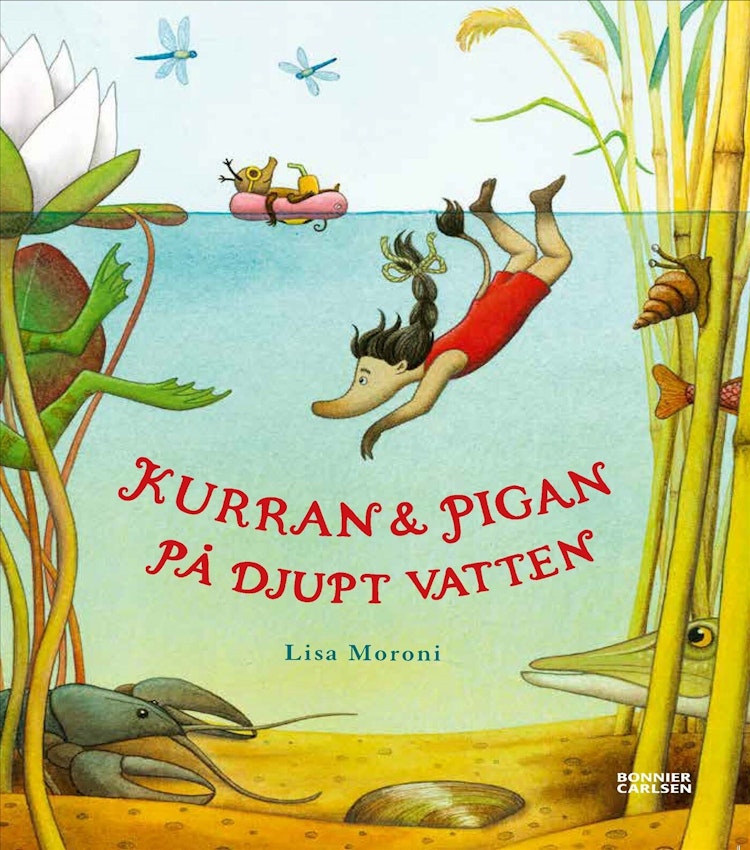 Kurran och Pigan på djupt vatten - finns i Rutströms bokhandel