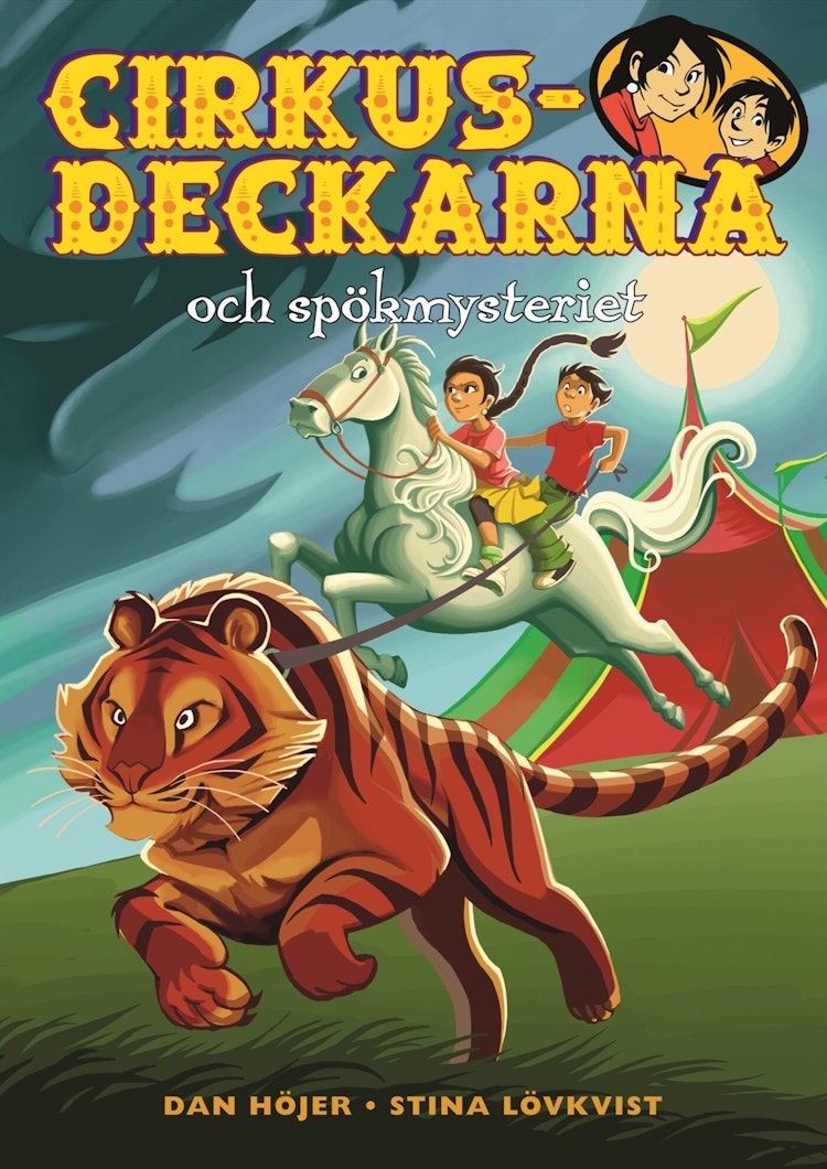 Cirkusdeckarna och spökmysteriet - finns i Rutströms bokhandel