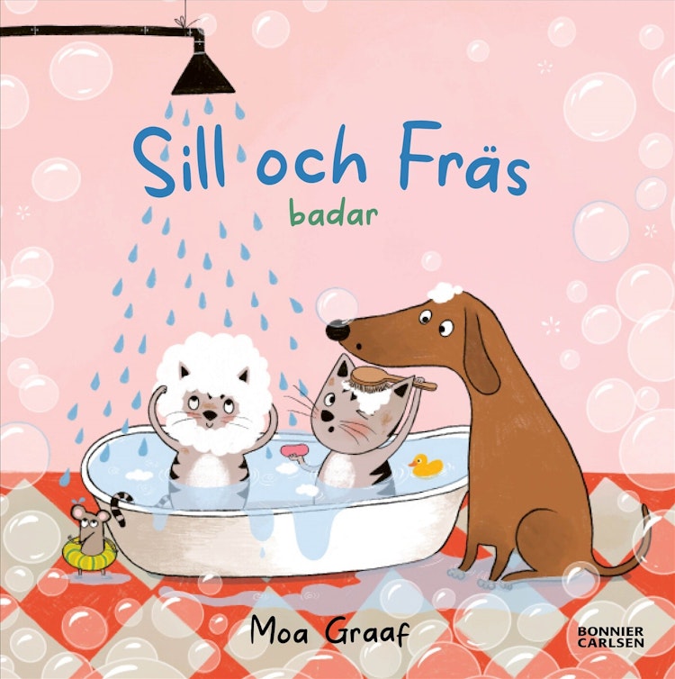 Sill och Fräs badar - finns i Rutströms bokhandel