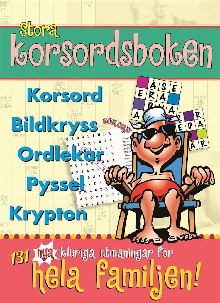 Stora korsordsboken 21 - finns i Rutströms bokhandel