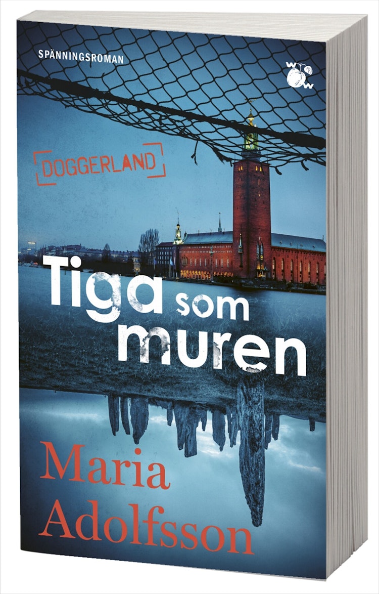 Tiga som muren - finns i Rutströms bokhandel