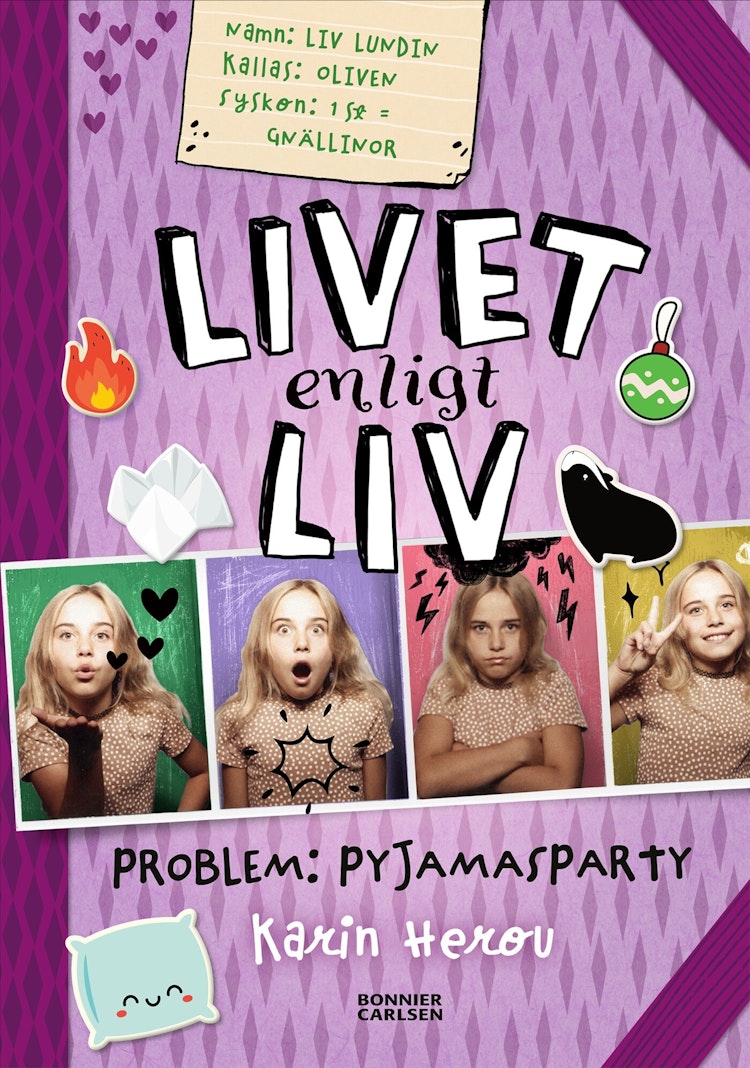 Problem: Pyjamasparty - finns i Rutströms bokhandel