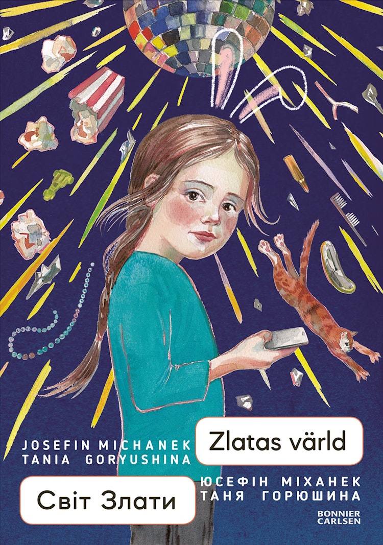 Zlatas värld (ukrainska och svenska) - finns i Rutströms bokhandel