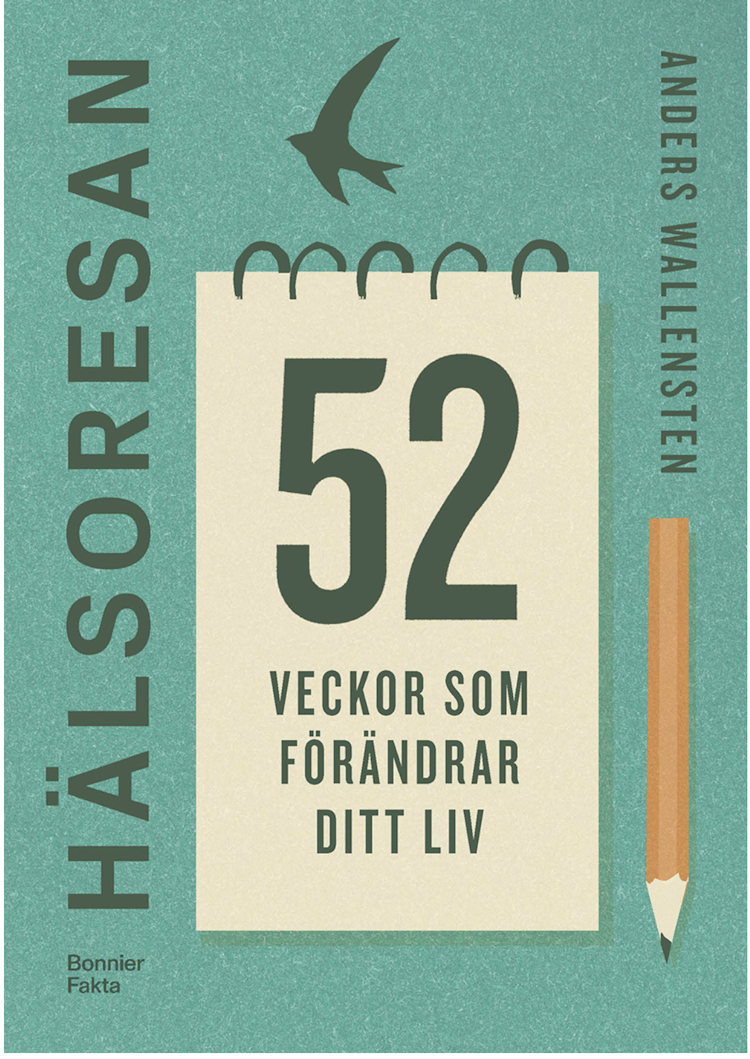 Hälsoresan - 52 veckor som förändrar ditt liv - finns i Rutströms bokhandel