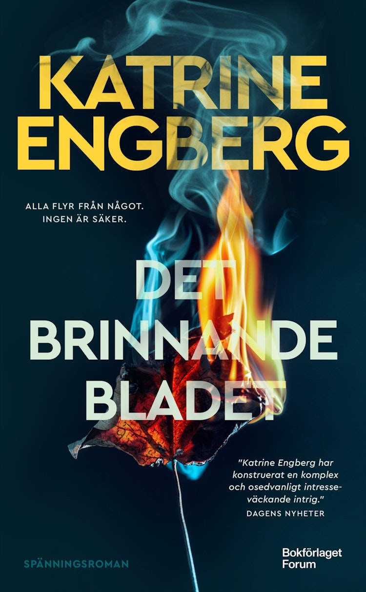 Det brinnande bladet - finns i Rutströms bokhandel