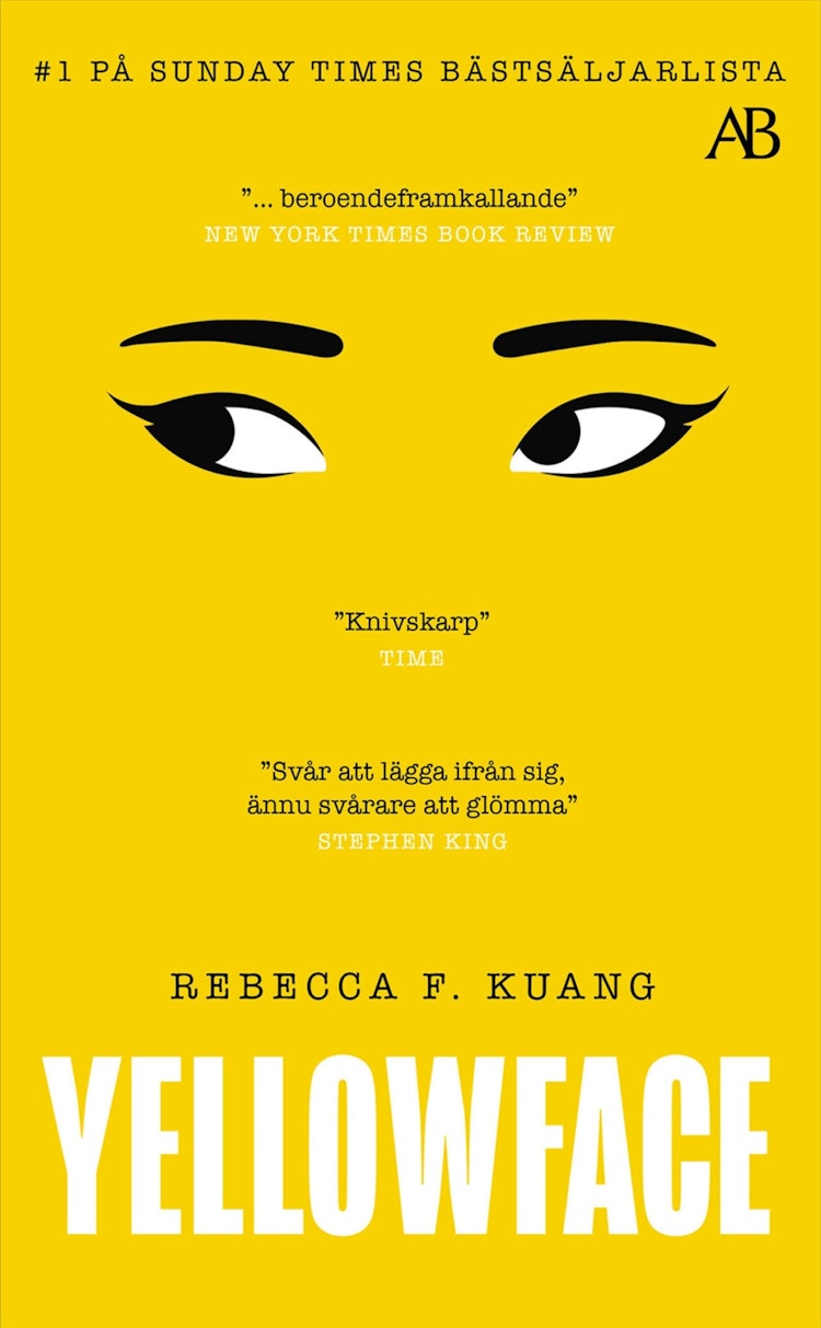 Yellowface - finns i Rutströms bokhandel