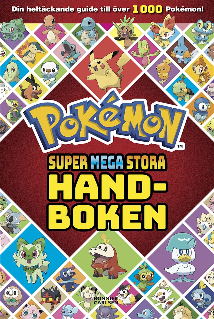 Pokémon: Supermegastora handboken - finns i Rutströms bokhandel
