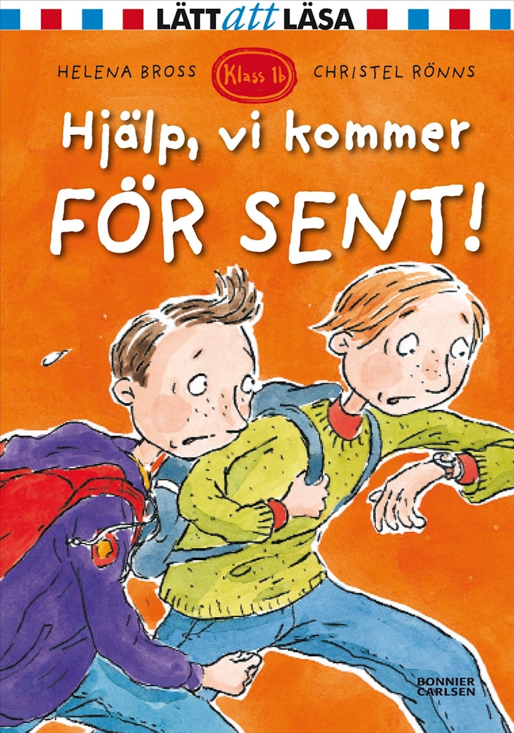 Hjälp, vi kommer för sent! - finns i Rutströms bokhandel