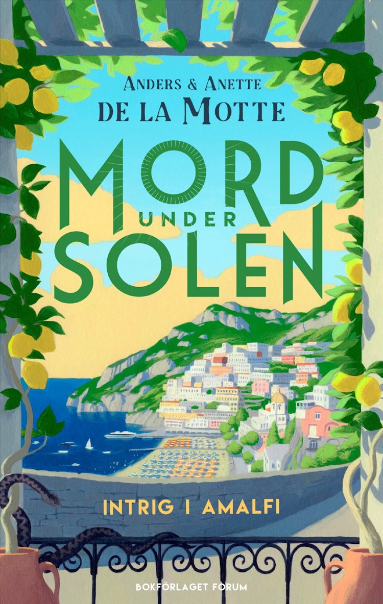 Intrig i Amalfi - finns i Rutströms bokhandel