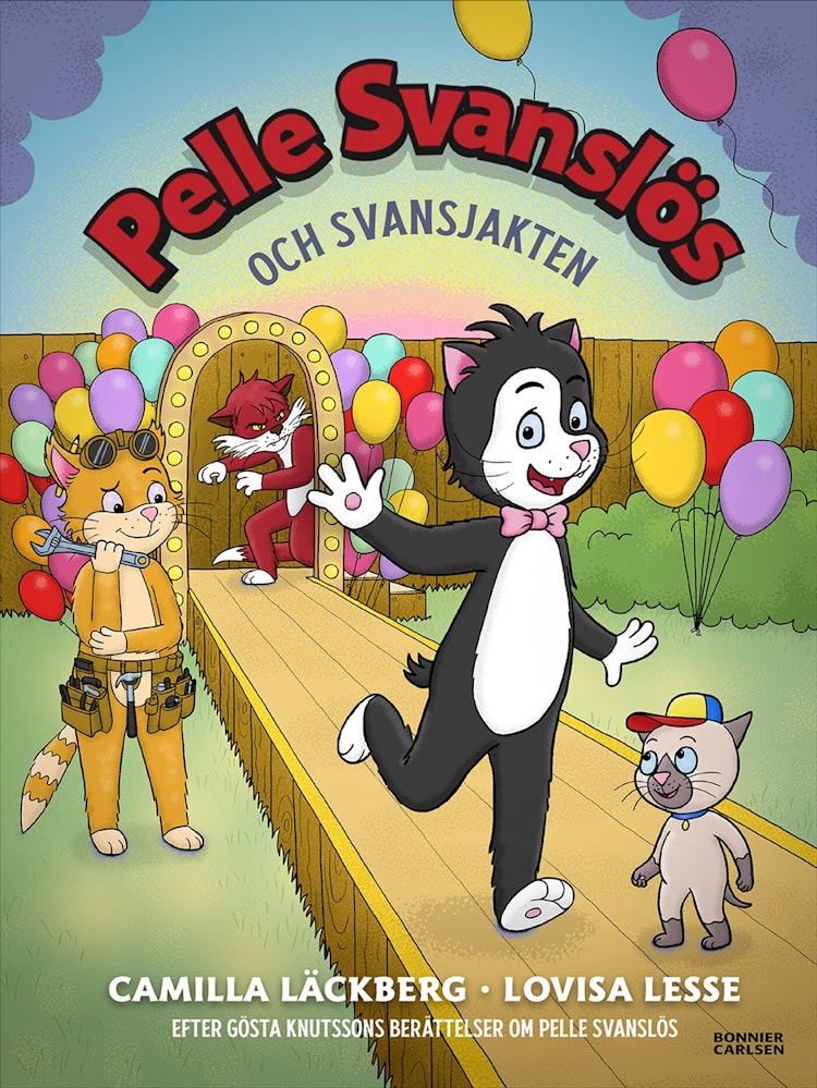 Pelle Svanslös och svansjakten - finns i Rutströms bokhandel