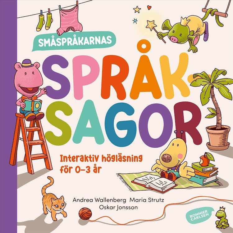 Småspråkarnas språksagor - finns i Rutströms bokhandel