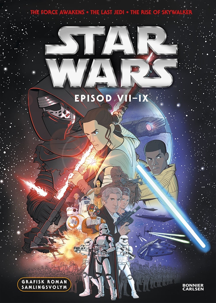 Star Wars. Episod VII-IX grafisk roman - finns i Rutströms bokhandel