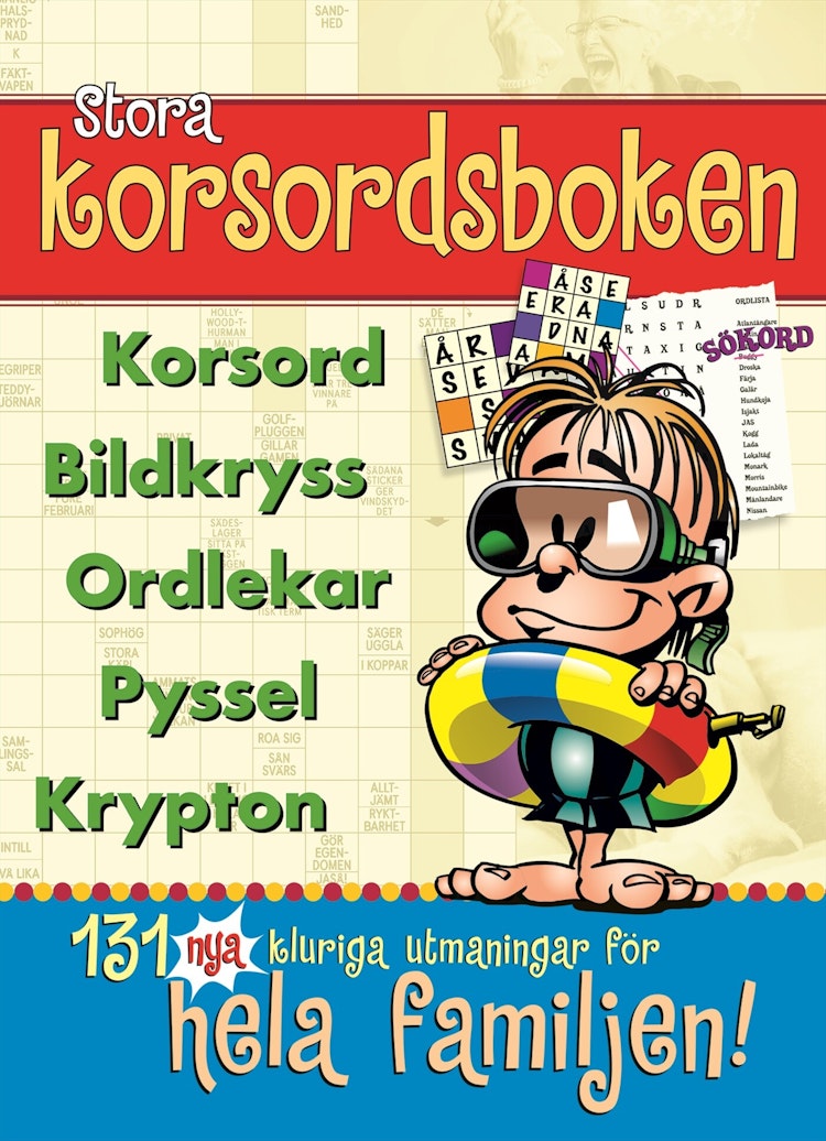 Stora korsordsboken 18 - finns i Rutströms bokhandel
