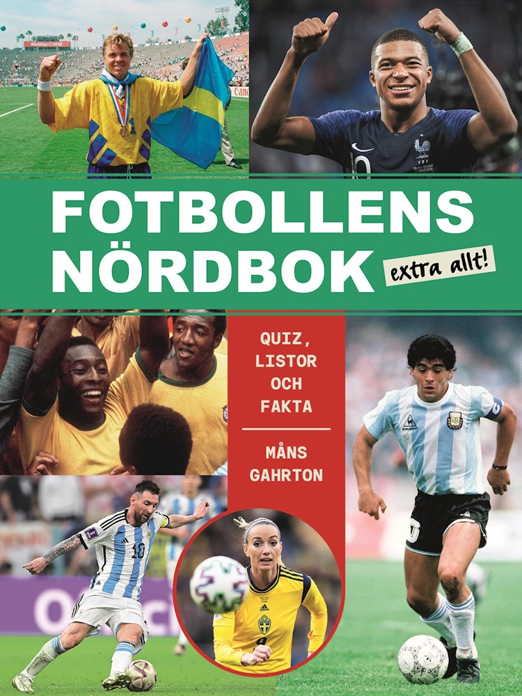 Fotbollens nördbok extra allt - quiz, listor och fakta - finns i Rutströms bokhandel